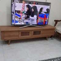 میز کنسول ۴ در با میز تلوزیون ۲ کشو و دو در|میز تلویزیون|ری, منصوریه منگل|دیوار