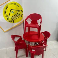 صندلی پلاستیکی میز تاشو مدل شرکتی کد ۲۲|میز و صندلی غذاخوری|چهارباغ, |دیوار
