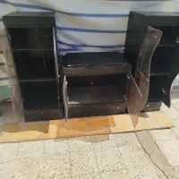 میز تلویزیون قدیمی|بوفه، ویترین، کنسول|لنجان, |دیوار