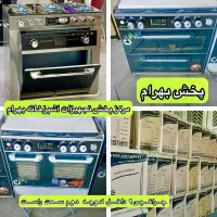 گاز طرح فر توکار رومیزی سینک کابینتی هود درسا TE60