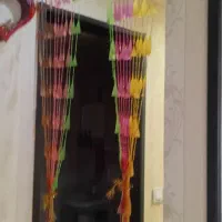 پرده تزیینی مدل گوشواره