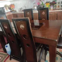 میز صبحانه خوری  شش نفره زیر قیمت|میز و صندلی غذاخوری|شیراز, شهرک گلها|دیوار