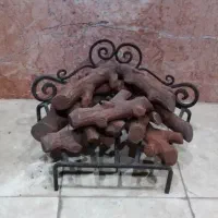 پایه فرفوژه شومینه همراه با آجر نسوز