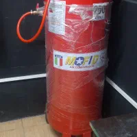 پمپ باد تحت لیسانس ایتالیا 250 لیتری فشار ۸ بار