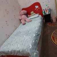 تخت ام دی اف و میز کامپیوتر وصندلی