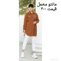 مانتو مخمل سایز فیری جنس خوب
