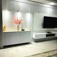 دکورتلویزیون مرکز قاب بندی رشت قرنیز کاغذدیواری|خدمات پیشه و مهارت|رشت, صفاری|دیوار