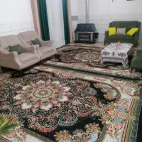 روفرشی کشدار وپرده وتعدادی خرده ریز