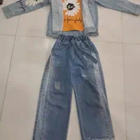 ست لی دخترانه کت تیشرت شلوار|کفش و لباس بچه|فشاپویه, |دیوار