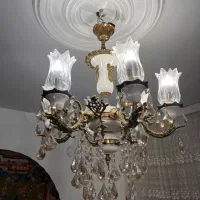 لوستر برنز شش شاخه
