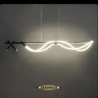 لوستر خطی مدرن smd با بدنه آلومینیوم خرید از سایت