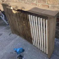 کاور چوبی شوفاژ|آبگرمکن، پکیج، شوفاژ|تبریز, |دیوار