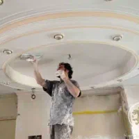 داخل شهر زنجان فقط گچکاری لگه گیری حتی یک متر