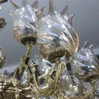 لوستر ستون امپراتوری|لوستر و چراغ آویز|بروجرد, |دیوار