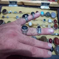 درود انواع اقسام انگشترهای نقره قدیمی|بدلیجات|امیدیه, |دیوار