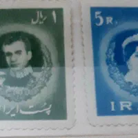 تمبرهای قدیمی،باقدمت۸۰ساله،|کلکسیون سکه، تمبر، اسکناس|تهران, قیطریه|دیوار