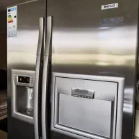 یخچال ساید بای ساید Beko تیتانیوم ( تمیز )