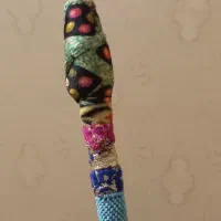 نی قلیان بامبو کار دست