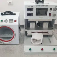 ست کامل دستگاه تعویض گلس JSW(دستگاه پرس وحباب گیر)