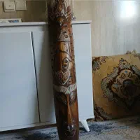 مجسمه چوبی