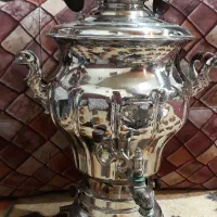 سماور گازی برنجی۶لیتری