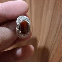 انگشتر نقره عقیق|جواهرات|تهران, باغ فیض|دیوار