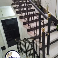 نرده استیل( استاتیک مشکی مربع مقاوم و شیک)|مصالح و تجهیزات ساختمان|قم, بنیاد|دیوار