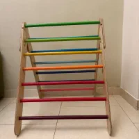 نردبان پیکلر .تخته دو رو( سرسره -سنگ نوردی) راکر|اسباب‌بازی بچه|رشت, نیکمرام|دیوار