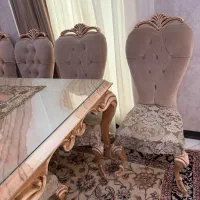 مبل کلاسیک و میز ناهار خوری هشت نفره|مبلمان خانگی و میز عسلی|تهران, آسمان|دیوار