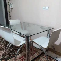 میز ناهار خوری و تایرو رینگ وکولرو ضبط|مبلمان خانگی و میز عسلی|تهران, خرمشهر|دیوار