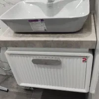 سه عدد روشویی بدون شیر آلات