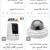 دوربین مداربسته تحت شبکه حرفه‌ای وخاصAxis