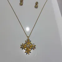 نیم ست طرح گل