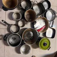 فروش دیگ و تابه استفاده شده