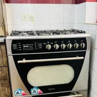 اجاق گاز پنج شعله فردار دیجیتال ولگا