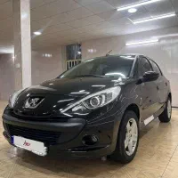 پژو ۲۰۷ مشکی سقف فلز فرمان برقی ۱۴۰۰ بی رنگ