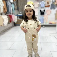 بیلر کتان و تیشرت پنبه تدی‌دخترانه و‌پسرانه*مانل|کفش و لباس بچه|مشهد, استاد یوسفی (شهرک غرب)|دیوار