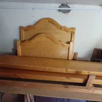 تخت یک نفره با تشک|تخت و سرویس خواب|رشت, بلوار گیلان|دیوار