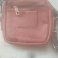 کیف رو دوشی چرم عسلی