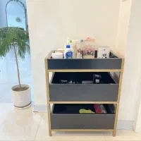 ترولی سه طبقه آرایشگاهی شیک