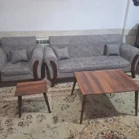 مبل راحتی ۷ نفره و آینه ۱۷۰*۷۰