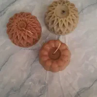 شمع طرح دار
