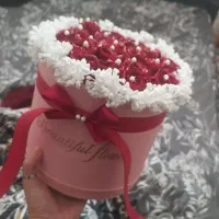 انواع گل روبانی و باکس نوزادی و تولد ودسته گل|گل مصنوعی|خرم‌آباد, |دیوار