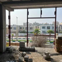 اجرای وال پست، نما، بلوک چینی، شیب بندی