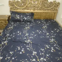 فروش تخت و پا تختی دو عدد