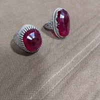 انگشترنقره یاقوت قدیمی