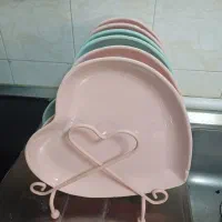 بشقاب قلبی