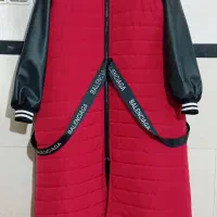 کاپشن آستین چرم.کلاه چرم.داخل کار پشم شیشه بوده|لباس|الوند, |دیوار