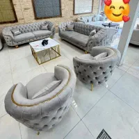 مبل راحتی/چستر لمسه دیاکو*|مبلمان خانگی و میز عسلی|قم, باغ شریفی|دیوار