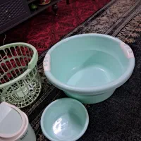سرویس لگن حموم خوشرنگ در حد